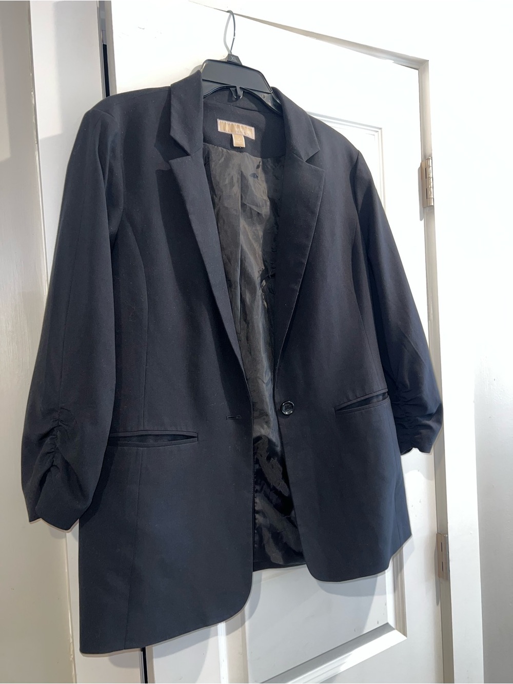 Michael Kors Black Single-Button Women's Blazer